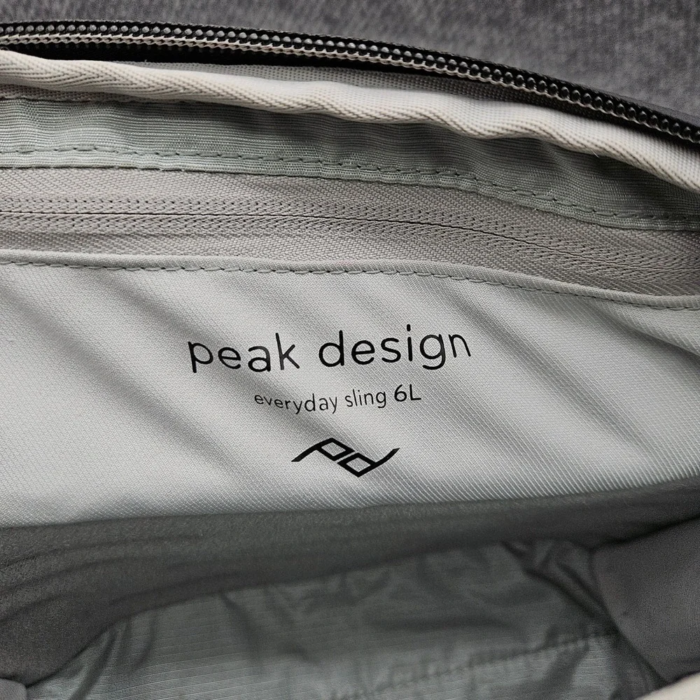 Peak Design 6L Black Everyday Sling Camera EDC Bag V2 Crossbody Photography